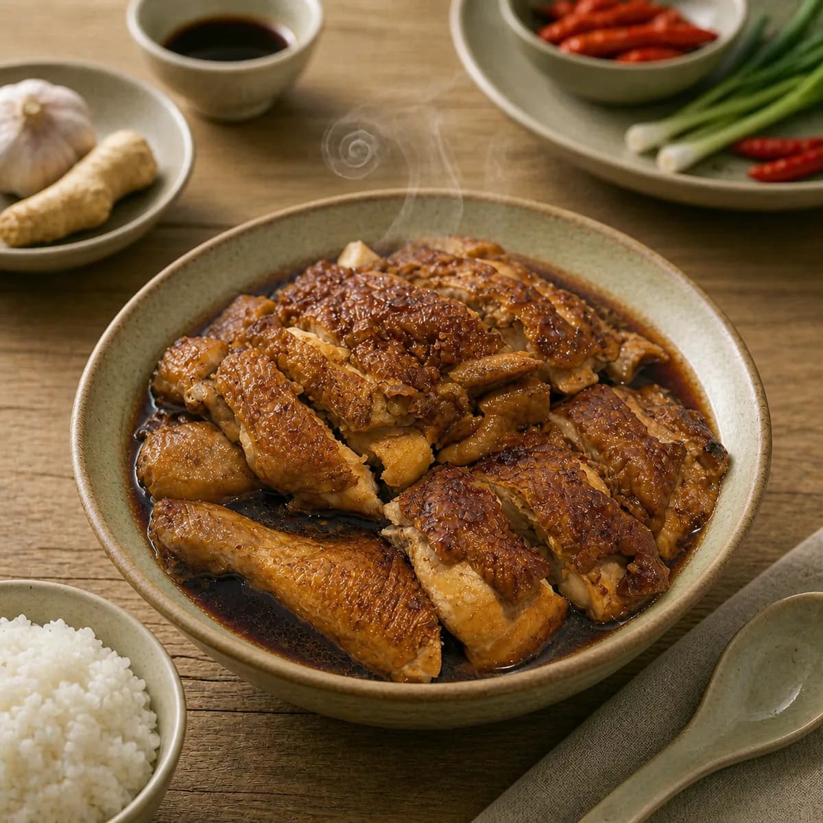 Soy Sauce Chicken Whole Leg